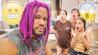 SURPRISING My Family With A New Hair TRANSFORMATION
