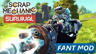 The Cloud HoverBike | Scrap Mechanic Survival | Fant Mod