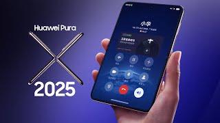 New Phones 2025 - Huawei Pura X Foldable Clamshell - FIRST LOOK Trailer and Introduction! 