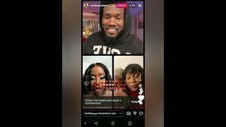 Roodmy poulard,Rutshelle Guillaume. live Instagram.