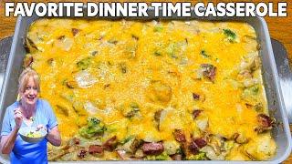 Easy Casserole | CREAMY POTATO, SAUSAGE & BROCCOLI