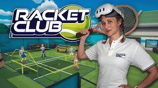 It’s FINALLY here! Racket Club VR Review