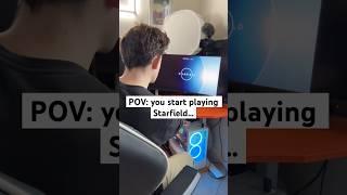 People playing STARFIELD for the first time…   #starfield #starfieldgame #reaction