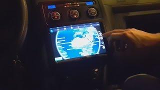 магнитола android 9" ISUDAR Volkswagen POLO PASSAT Golf Skoda Octavia Seat Leon Canbus