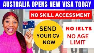 URGENT! New Australia Visa For International Workers (Apply For Free)