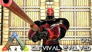 ARK: SURVIVAL EVOLVED - NEW SEASON BEGINS EPIC START !!! E01 (MODDED EXTINCTION CORE CENTER)