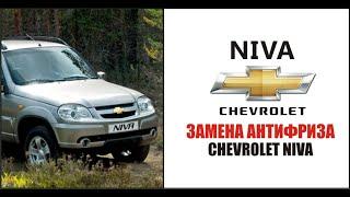 Замена антифриза своими руками Сhevrolet Niva / обслуживание автомобиля / Sibiria антифриз.