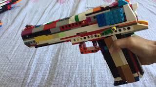 LEGO desert eagle (working instruction)