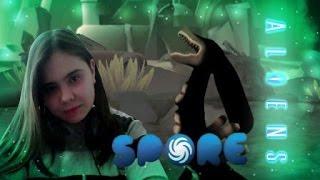 Создаём Чужого-Солдата в SPORE!|Creating creatures in SPORE!(Alien)