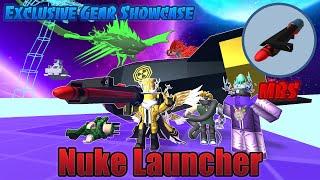 Nuke Launcher Showcase in MEGA Boss Survival | Roblox