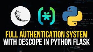 Professional Authentication System with Descope in Python Flask