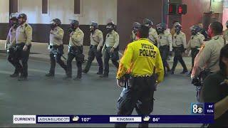 94 arrested, 4 officers injured during Las Vegas protest