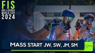 FIS Rollerski World Cup 2024/Mass Start JW, SW, JM, SM/Schuchinsk (KAZ)