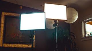 Low Budget Filmmakers Dream Light Kit! (Dazzne D50 LED Panel Review)