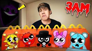 DO NOT ORDER ALL BABY SPRUNKI HAPPY MEALS at 3 AM!!