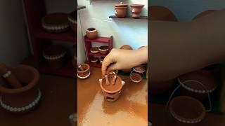 Mini Latest Clay Kitchen set Unboxing l Primitive Clay Kitchen Set l #bartan #bande #kitchenset