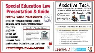 Special Education Law Course