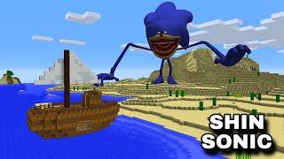 SURVIVING FROM SHIN SONIC in Minecraft - Gameplay - Coffin Meme