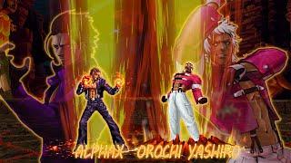 [KOF Mugen] Alphax VS Orochi Yashiro Rhythm