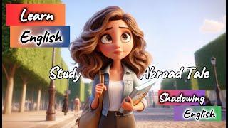 Study Abroad Tale | Shadowing English Speaking Practice | Native English Skills Mastery