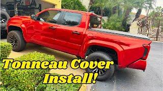 2024 Toyota Tacoma Tonneau Cover Install