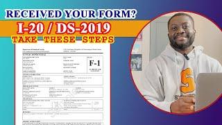 IMPORTANT STEPS TO GET YOUR VISA APPROVED AFTER RECEIVING YOUR I-20 / DS-2019| STEP BY STEP PROCESS|