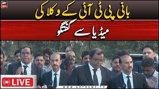 LIVE | Imran Khan's Lawyers Media Talk | ARY News Live