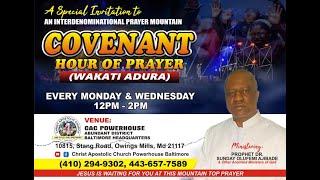 HOUR OF RESTORATION - MOUNTAIN PRAYER.