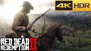 Red Dead Redemption 2 PS4 Pro gameplay【4K HDR FIX】 Patch 1.09 (Spoiler)