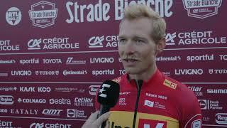 Magnus Cort - Interview before Strade Bianche 2025