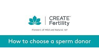 How to choose a sperm donor