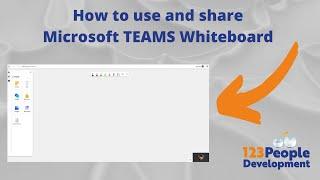 TEAMS COLLABORATIVE WHITEBOARD FUNCTIONALITY - SHARE WITH ALL