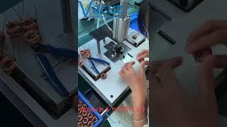 Vacuz Common Mode Toroidal Coil Inductor Pin Lead Wire Forming Cutting Machine Manufacturer For Sale