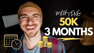 How I Made 50k In Just 3 Months