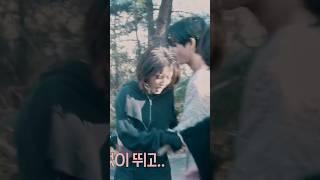 The way Taehyung holds IU tiny waist to support herLive wins all BTS #taehyung #iu #love_wins_all
