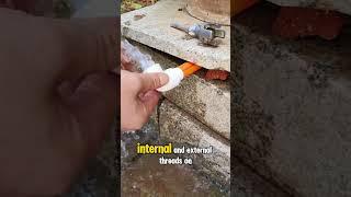 Add a Faucet Without Fancy Tools? Yes, with This! #plumbing #plumber