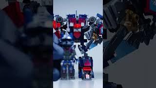 How to make Unofficial LEGO Transformers Mech? Optimus Prime MOC Tutorial Set 乐高 レゴ 레고 ЛЕГО #shorts