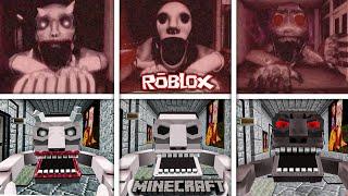 PETAPETA: School of Nightmares - ALL JUMPSCARES vs MINECRAFT