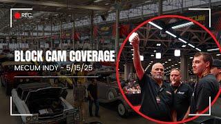 Mecum Indy Live Block Cam: Thursday, May 15, 2025