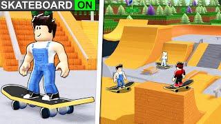 I MADE A WORKING SKATEBOARD IN Build a Boat! 