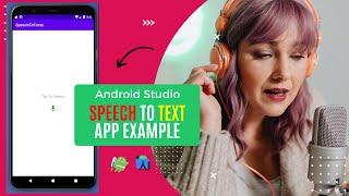 SpeechToText android example\how to create a speech recognizer in android studio without google API