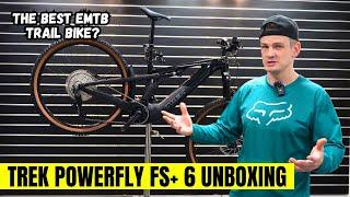 Trek Powerfly FS+ 6 Unboxing! The BEST EMTB Trail Bike?