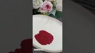 How to Make Dark Red Color - Color Mixing  #shorts #art #satisfying #color #viral