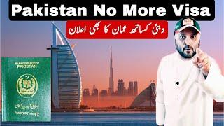 Dubai & Oman Visa Bad News for Pakistanis: No More Visa Applications? Critical Updates! 