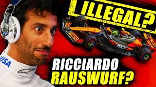 Daniel Ricciardo vor Formel 1 Rauswurf! McLaren Heckflügel illegal?