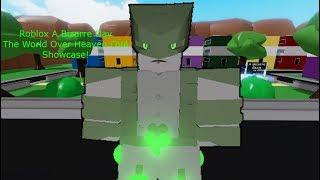 Roblox A Bizarre Day The World Over Heaven OVA Showcase!