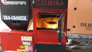 Автоматический угольный котел Bitherm COBRA 20 кВт- установлен в с. Ленинское