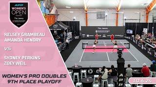 2024 APP Women's Open Presented By The James I Women's Doubles 9th Place Playoff