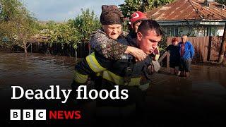 Central and eastern Europe devastated by deadly floods | BBC News