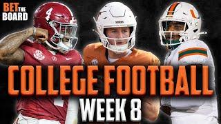 Week 8 College Football Picks Predictions Best Bets